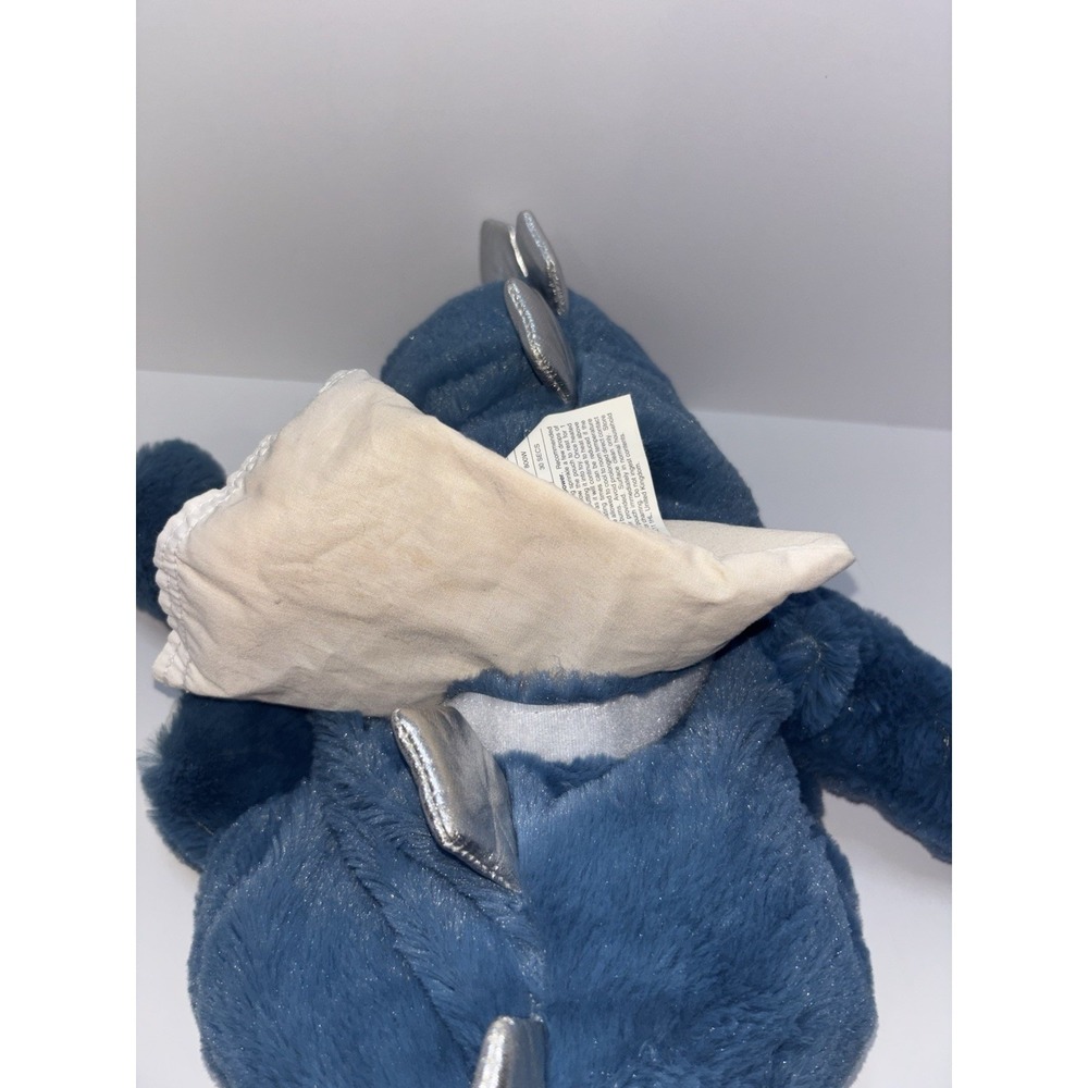 Dinosaur Blue Plush Ceramic Beads Heat Stuffed Animal Warm Up Bag - Picture 3 of 4